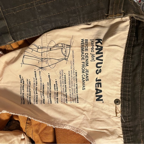 Kuhl kavas jeans 36x32, EUC, nonsmoking home, dark brown - Picture 5 of 6